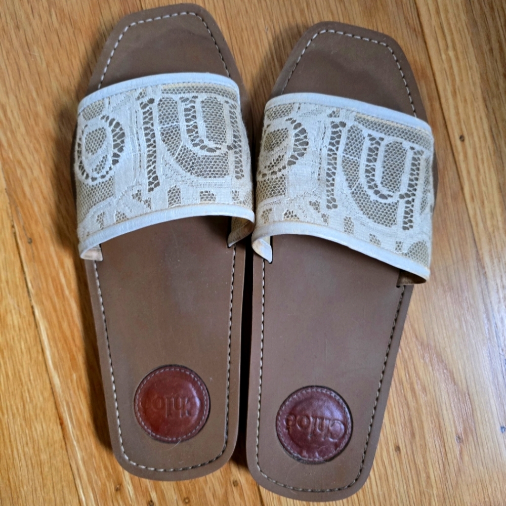 Chloe Lace Sandals